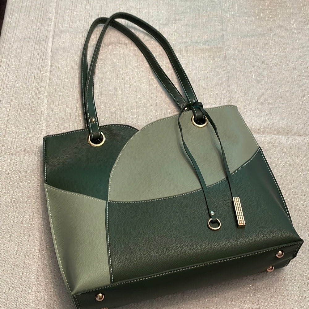 NEW! Mellow World purse, green tote